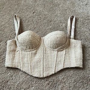 Corset Crop Top Large